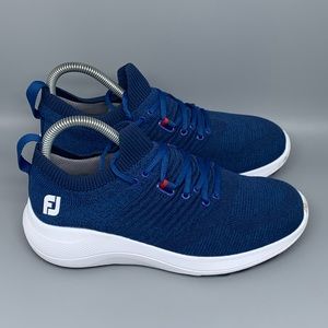 FootJoy Junior Flex XP Golf Shoes Boys/Girls Sz 4‎